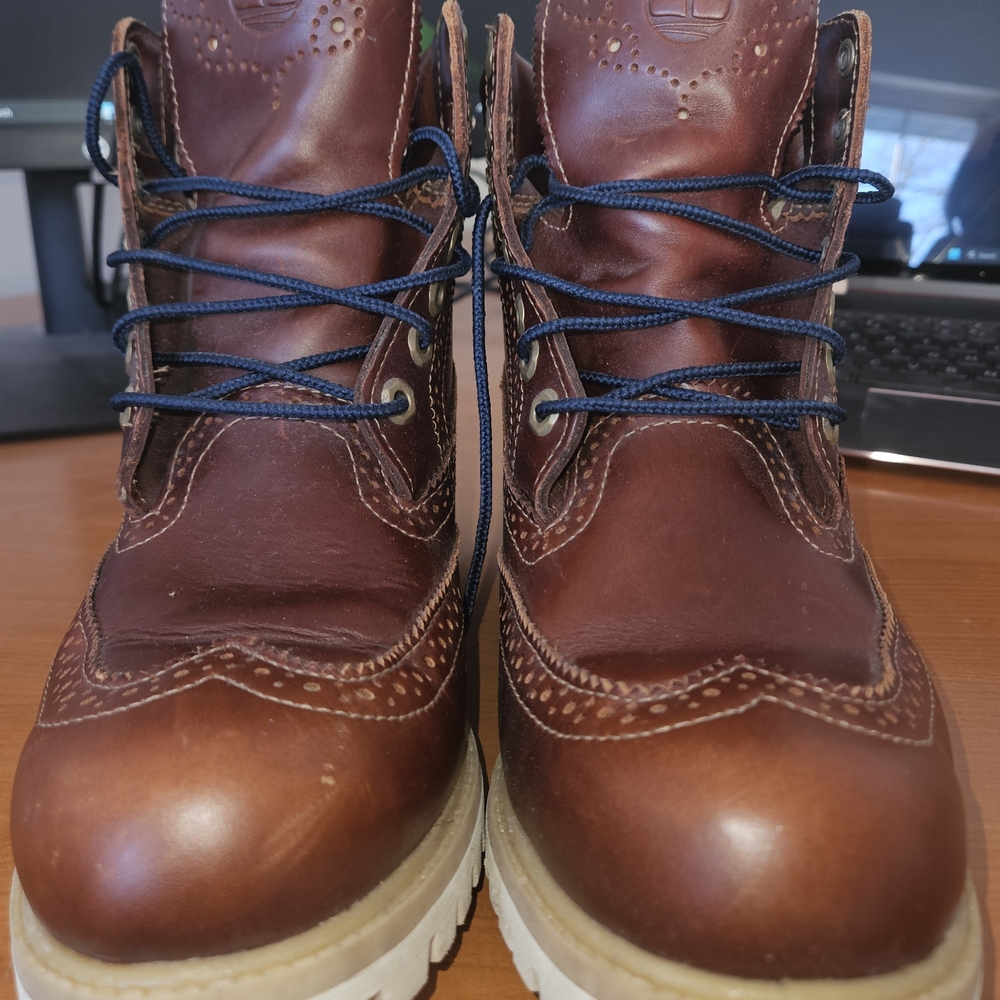 Timberland Brogue Wingtip Boot - Picture 2 of 7